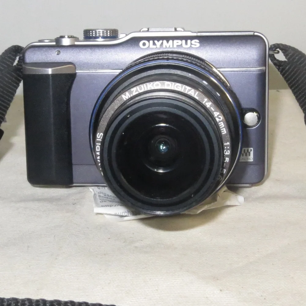 Olympus dark gray Digital Camera